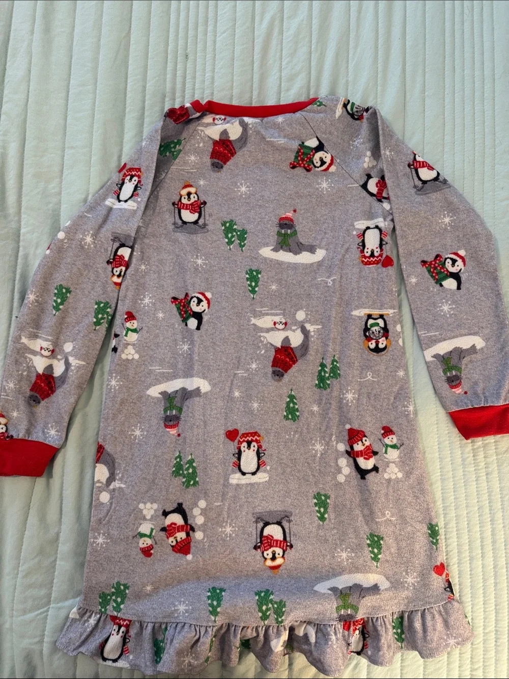 Adorable Penguin and Seal Holiday Pajamas